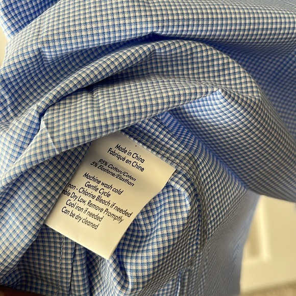 John Varvatos NWT Blue Size 16.5 R - Picture 7 of 8